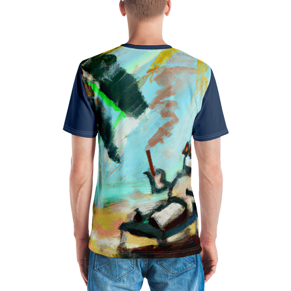 Men's T-shirt Calamity Robot Life