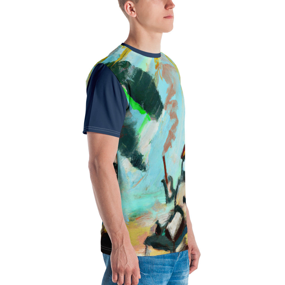 Men's T-shirt Calamity Robot Life