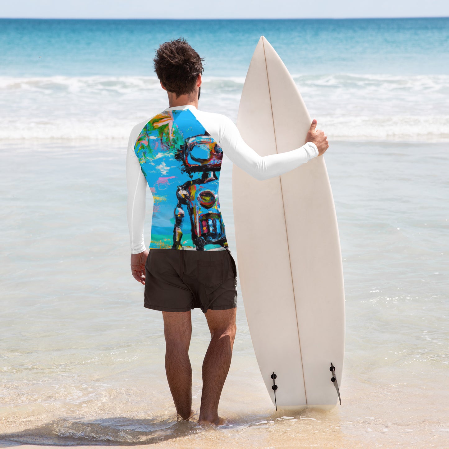 Men's Performance Gear Calamity Robot Rash Guard