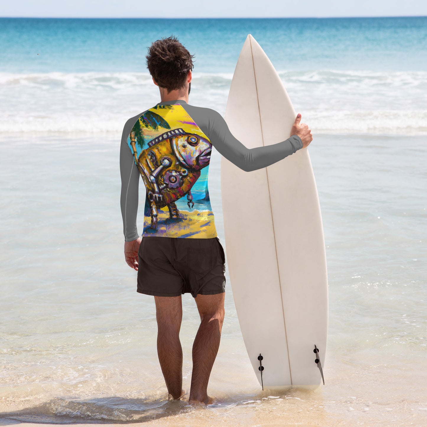 Men's Performance Gear Fish rEvolution Rash Guard