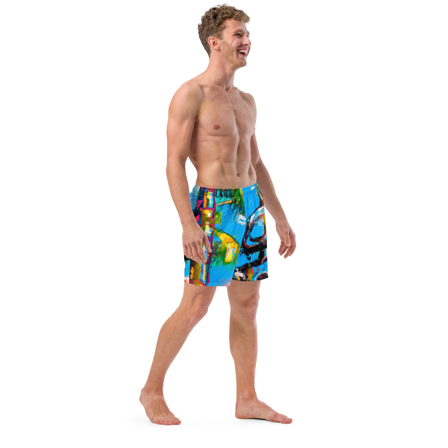 Men's Swim Shorts Calamity Robot