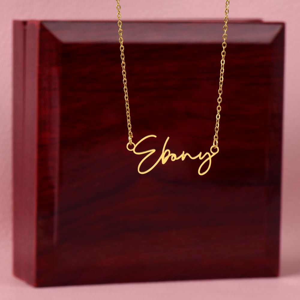 Name Necklace Custom