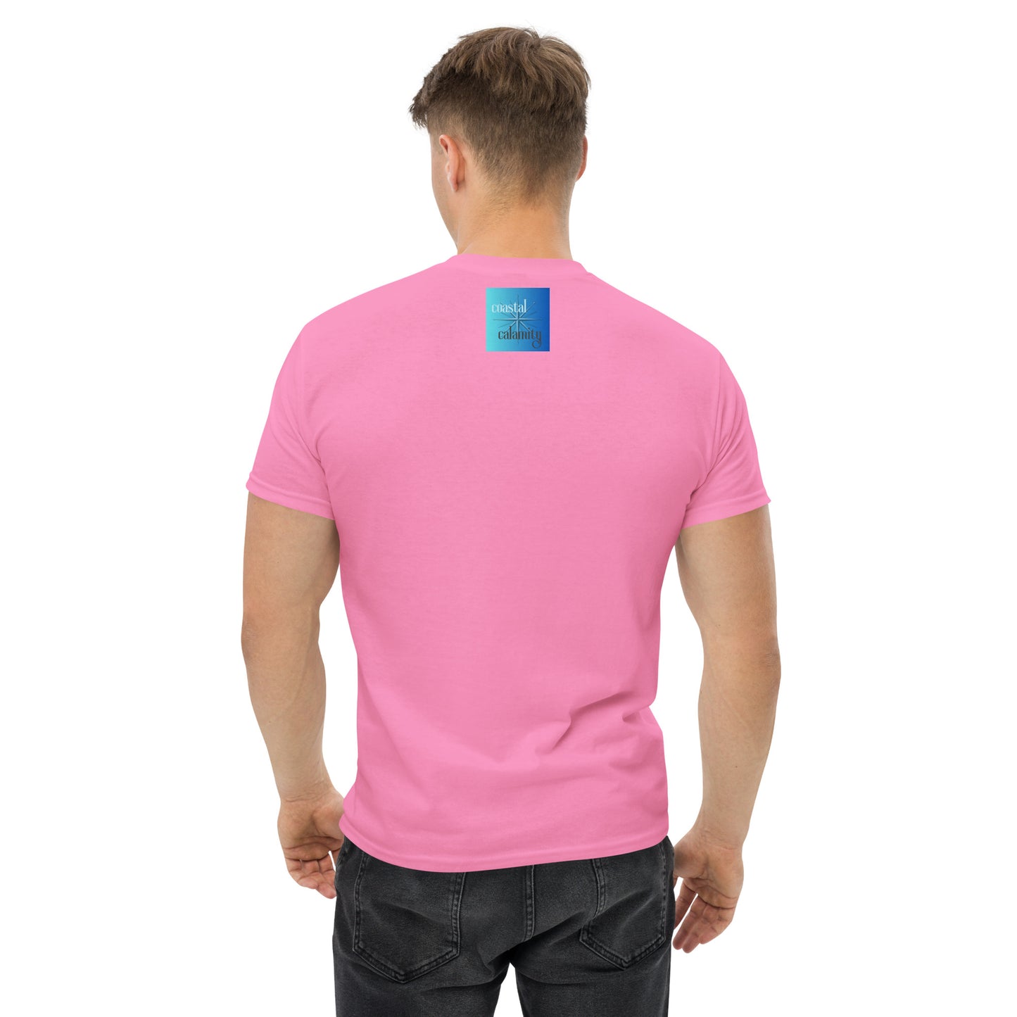 Men's T-shirt Coastal Calamity Robot