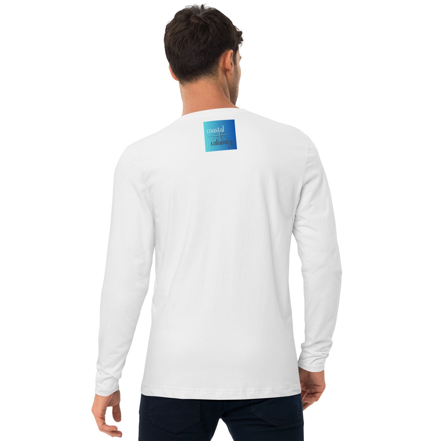 Long Sleeve Fitted Crew Goliath Grouper Coastal Calamity