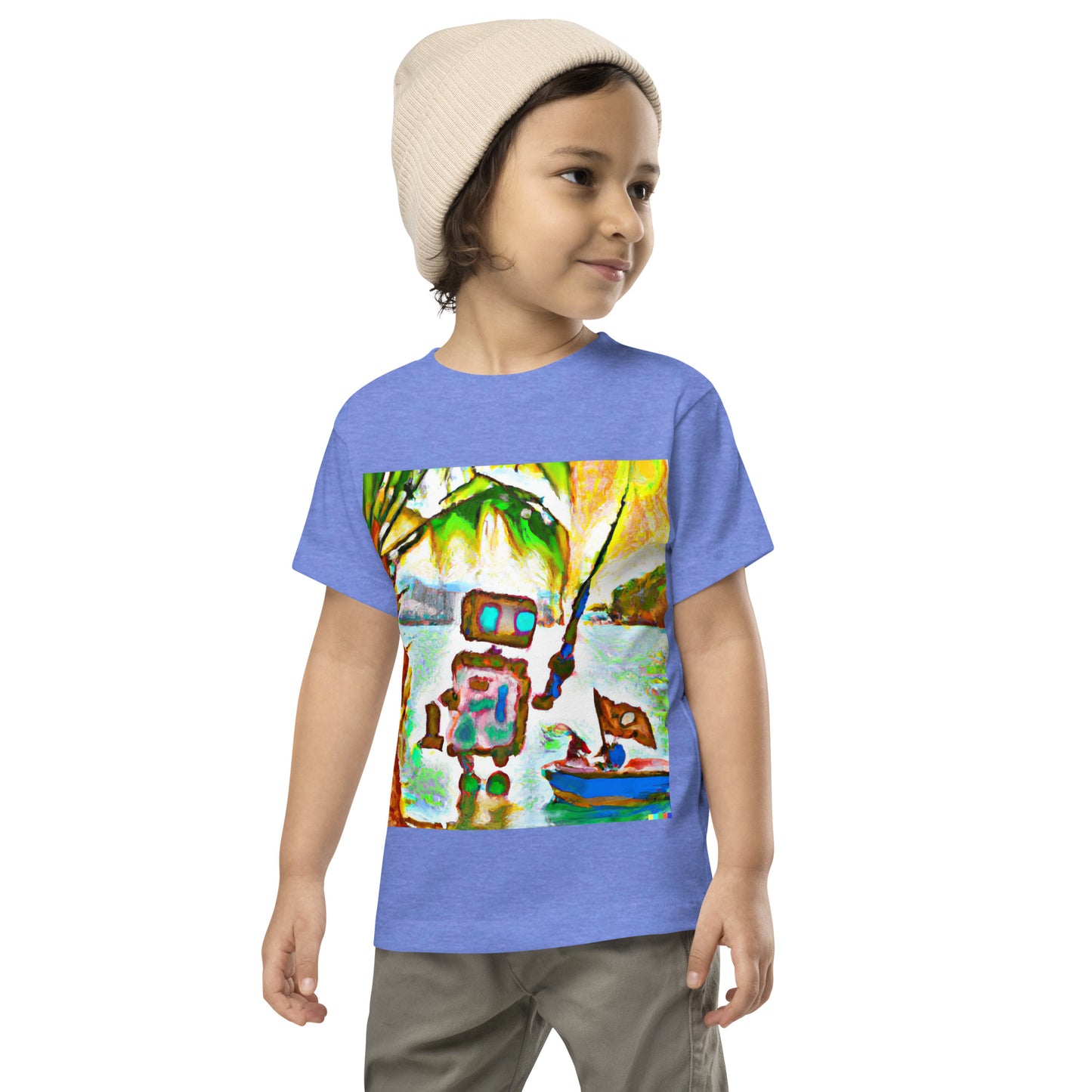Little Kids Color Choice Tee Short Sleeve Robot