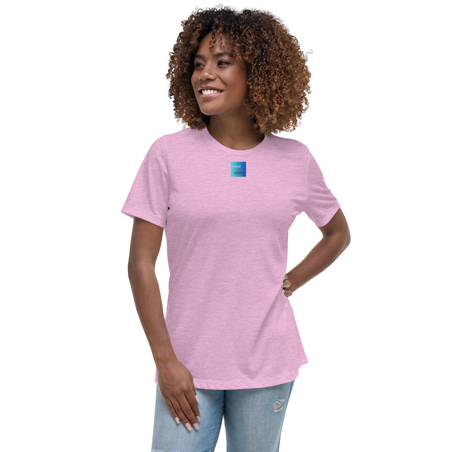 Some Beach Some Where Women's Relaxed Color Choice Tee