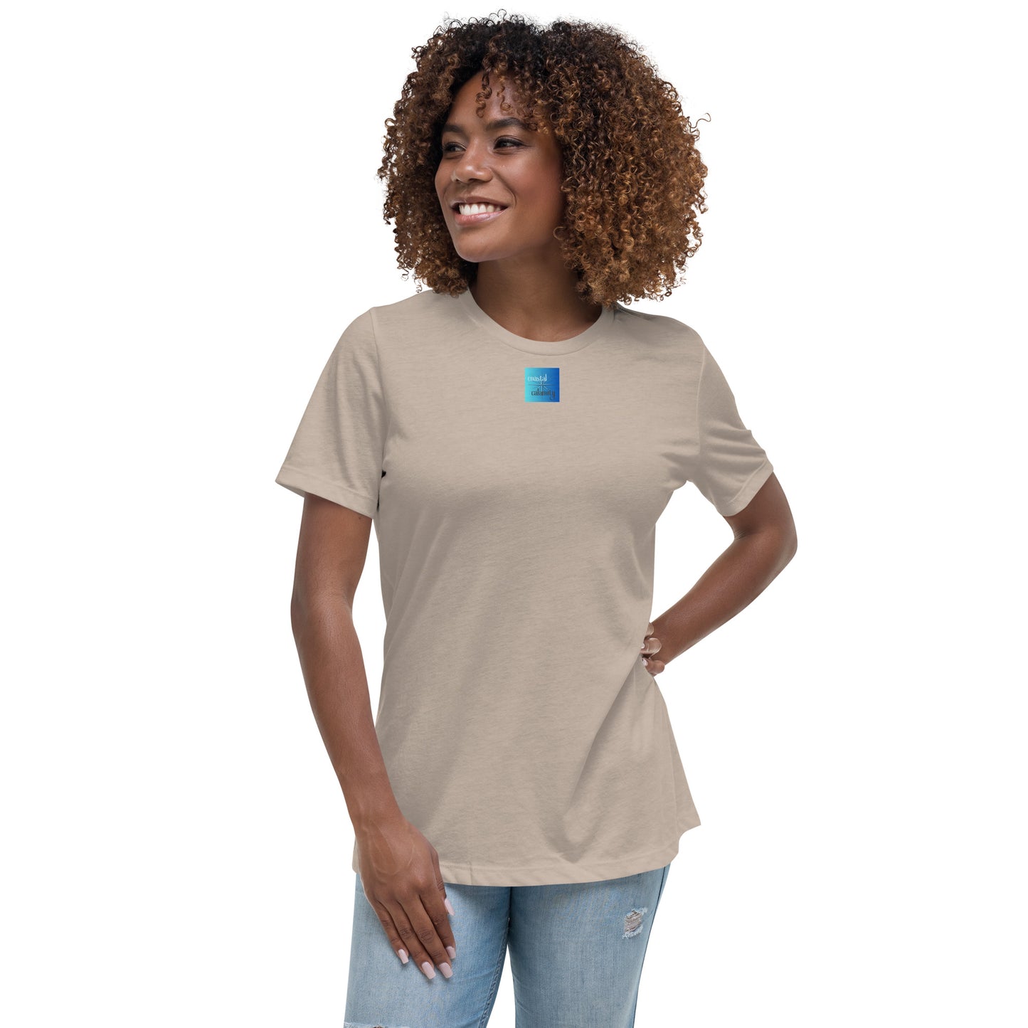 Some Beach Some Where Women's Relaxed Color Choice Tee