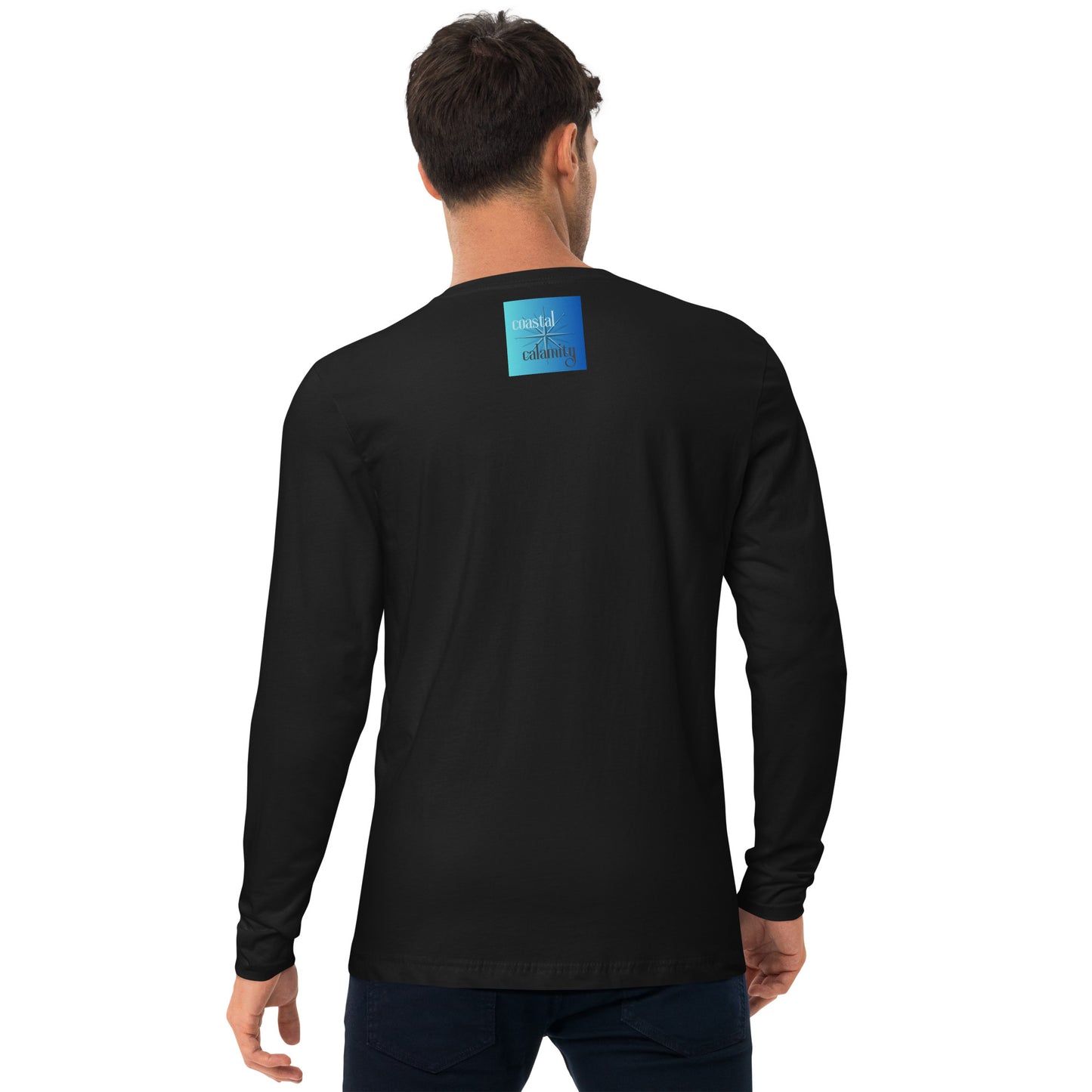 Long Sleeve Fitted Crew Goliath Grouper Coastal Calamity
